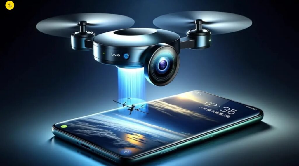 200MP ड्रोन कैमरा क्वालिटी के साथ पापा के परियों के लिए फोटो क्लिक करेगा Vivo drone flying smartphone